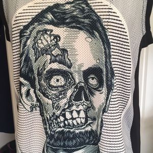 Abraham Lincoln Zombie Shooter Shirt